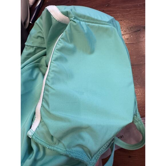 La Blanca Island Goddess One-Piece Swimsuit Calypso Blue Sz 8 NEW $84 MSRP - Picture 11 of 16